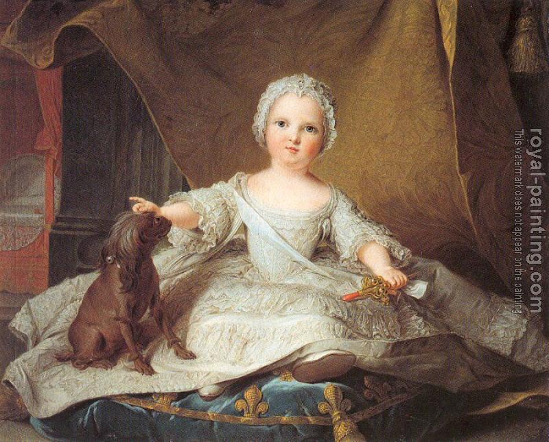 Jean Marc Nattier : Marie Zephyrine of France as a Baby